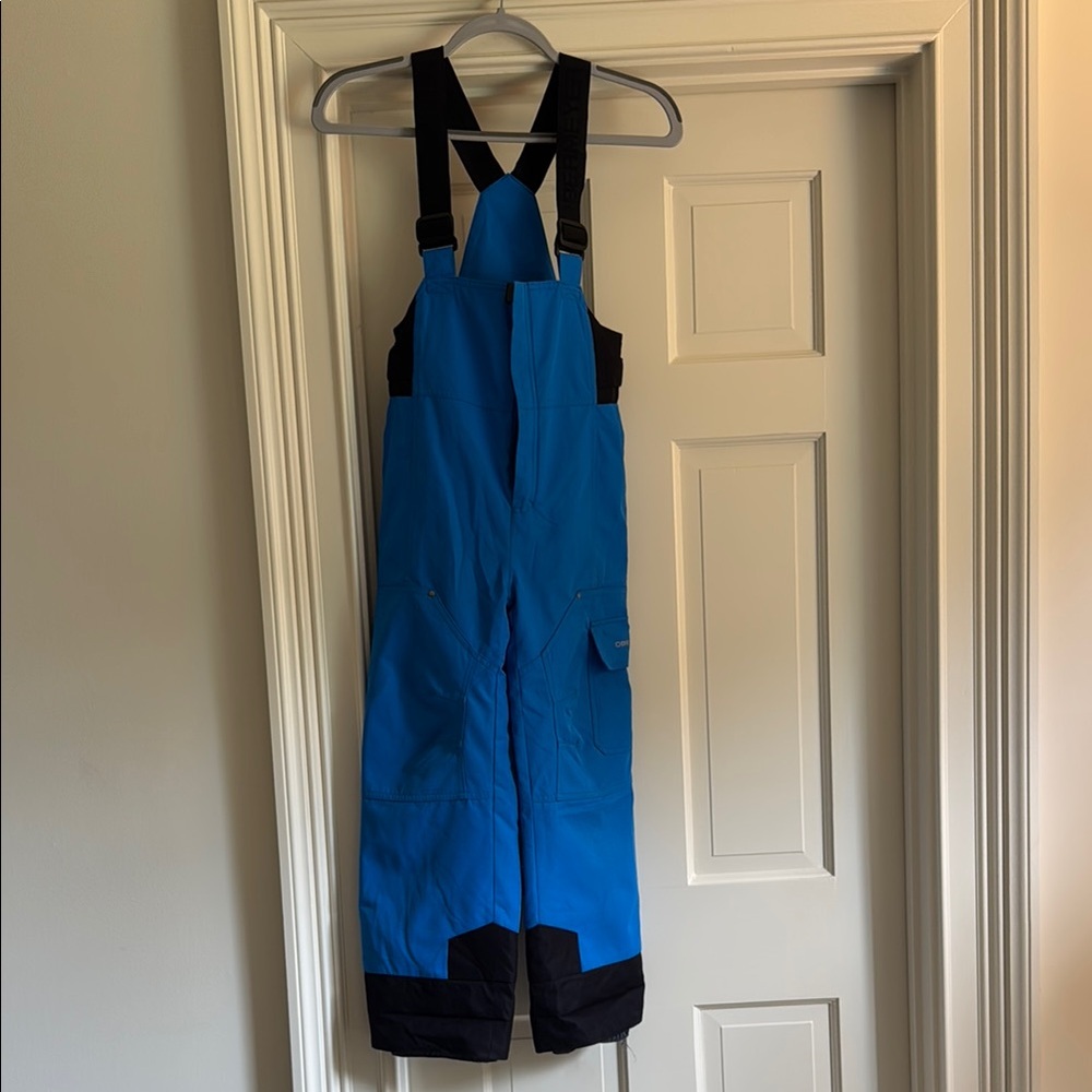 Obermeyer Kids Blue and Black Snow Bib